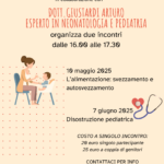 Locandina incontri DOTT. GIUSTARDI
