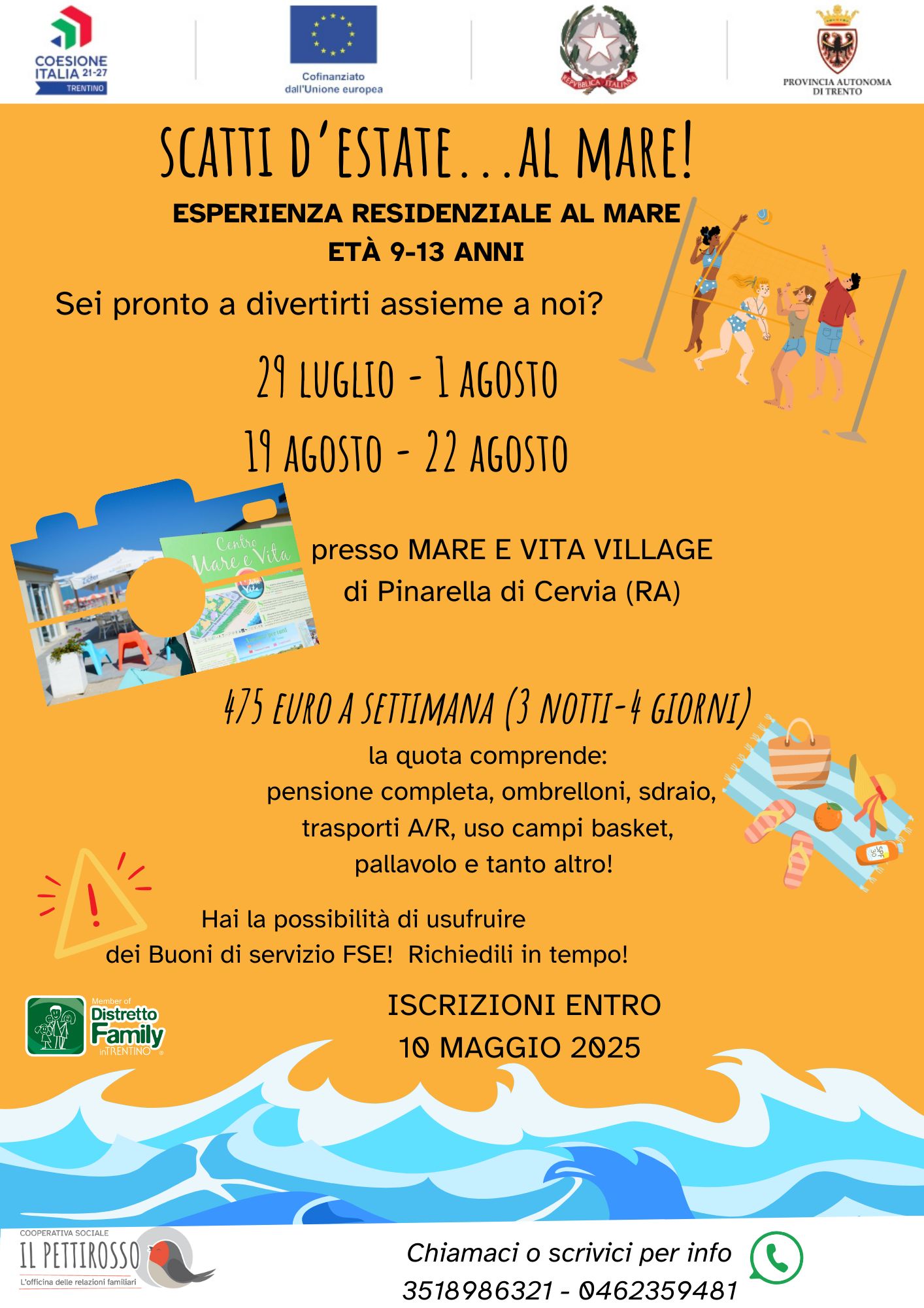 Locandina Scatti d'estate al mare